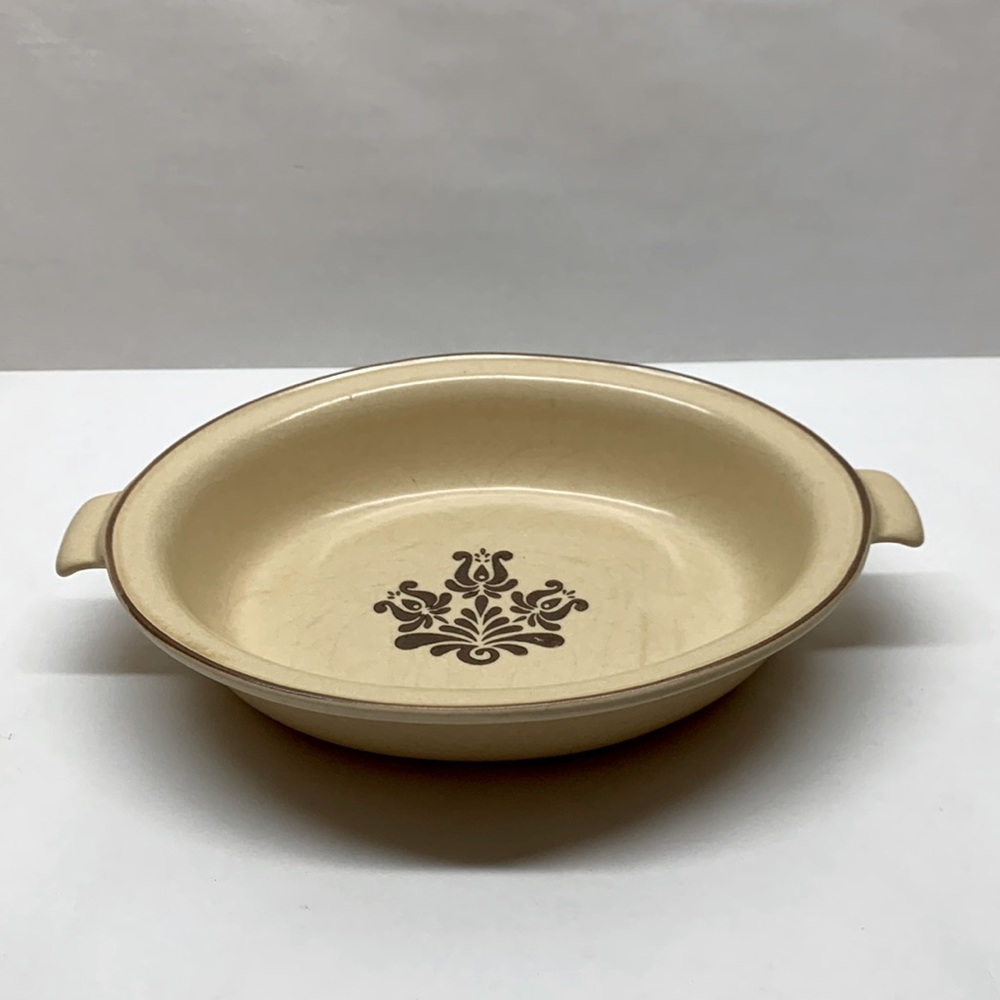 Pfaltzgraff Village oval handled vegetable serving bowl vintage